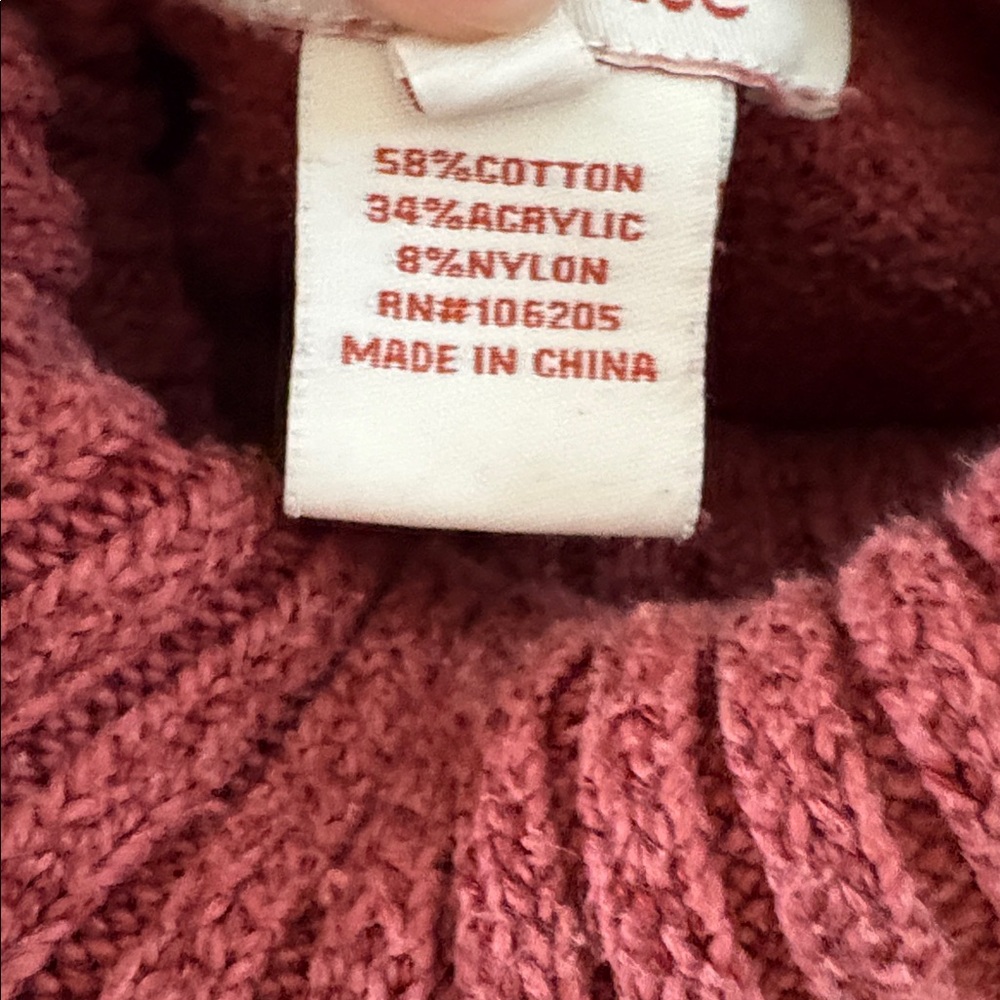 Sundance Turtleneck Sweater Knit Size Large - Picture 4 of 4